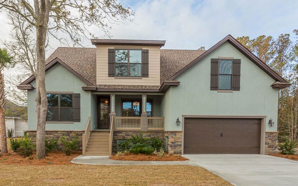 Exterior of House in Oak Forest Community